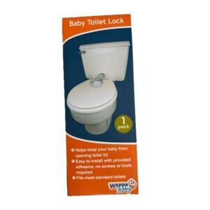 Baby Toilet Lock Wappa Baby Baby Proof Toilet Lid Lock w/ child proofing